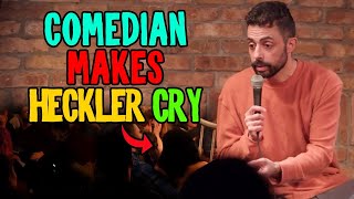 COMEDIAN MAKES HECKLER CRY [upl. by Lombard]