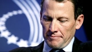 Cyclist Lance Armstrong Apologizes to Livestrong Staff for Doping Scandal [upl. by Anhavas]