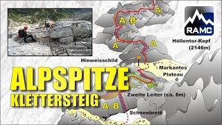 AlpspitzFerrata  Deutschlands beliebtester AnfängerKlettersteig K2B [upl. by Nya]