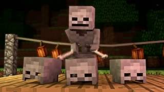 Halloween MobParty  Minecraft Animation  FrediSaalAnimations [upl. by Jahncke]