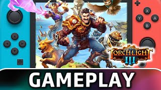 Torchlight III  Nintendo Switch Gameplay [upl. by Daughtry]