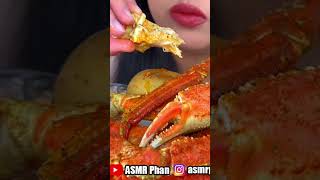 Giant Snow Crab Seafood Boil food foodie asmr [upl. by Nilrev465]