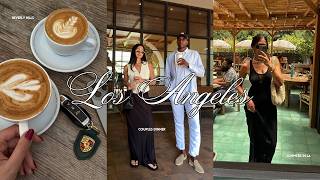 Los Angeles vlog ♡ lunch at Maybourne Hotel Beverly Hills hair appointment dinner at Toscana [upl. by Noxas]