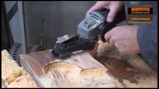 Arbortech Mini TURBO Woodcarving Blade [upl. by Nolyaw]