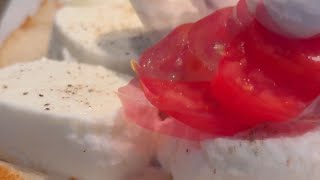 Simple recipe to make a focaccia sandwich with leftover dough and fresh ingredients  WooGlobe [upl. by Ttemme]