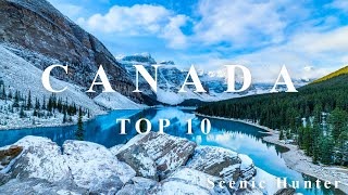 10 Best Places To Visit In Canada  Canada Travel Guide [upl. by Weinshienk411]