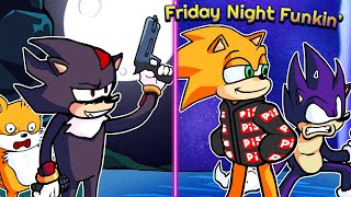 SHADOW E TAILS FORAM HUMILHADOS PELO BF Friday night Funkin Tails Get Trolled FNF mod [upl. by Cynth]