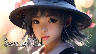 Sweet memories 432 Hz music relax 💛 Swan Lofi Girl 🍁 Lofi Hip Hop  Relax  Calm  Sleep  432Hz [upl. by Gatian]