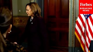 JUST IN Kamala Harris Ignores Reporters Questions After Speaking About IsraelHamas War [upl. by Hakaber437]