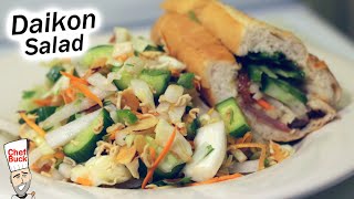 Best Daikon Salad  Daikon Radish Recipe [upl. by Goodden]