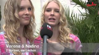 Verena amp Nadine im Radio Melody Kurzinterview nach dem IWS Auftritt 29 Juni 14 [upl. by Gunar]