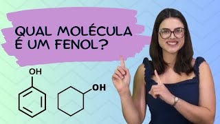 QUÍMICA  Qual molécula é um fenol [upl. by Gingras106]