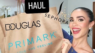 HAUL AUTUNNALE PRIMARK SEPHORA DOUGLASACQUA E SAPONE [upl. by Nylhtac197]