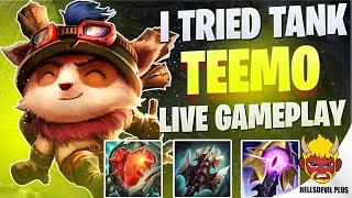 I Tried Tank Teemo  Wild Rift HellsDevil Plus Gameplay [upl. by Nicole]