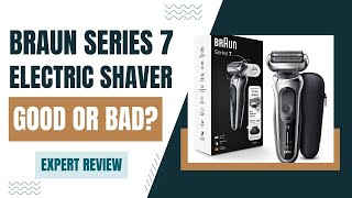 Braun Shaver Series 7 Review  Electric Braun Shaver for Men  GroomingWays [upl. by Aneehsit]