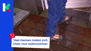 Wateroverlast en overstromingen door hevige regen [upl. by Ativla]