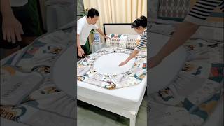 Ilastic bedsheets easy to use ytshorts viralshort bedsheets viralproducts diwali explore [upl. by Netram945]