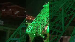 EIFFLE TOWER THEME IN DURGA PUJA PANDEL [upl. by Dinerman]