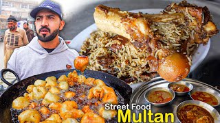 Pure Street Food in MULTAN City of Saints  Delhi Nihari Rewari Sweets Banu Pulao Master Biryani [upl. by Dalston]