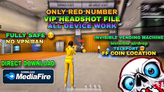 OB46 ONLY HEADSHOT HACK FREE FIRE 🇲🇦🇲🇦No recoil config file 1000 working all device No vpn [upl. by Kaylee461]