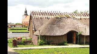 Wikingerpark auf der Insel Wolin in Polen  am Ufer der Dziwna  ein TravelnettoVideo [upl. by Delilah]