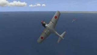 IL2 Ki 84 Vs P51 [upl. by Acina532]