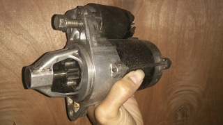 TOYOTA KIJANG REPAIR ELECTRIC STARTER MOTOR gasoline engine PART 1  memperbaiki dinamo starter [upl. by Nuyh]