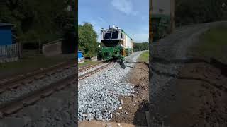 Railway track slope finishing [upl. by Fafa16]