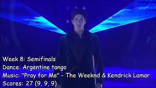 Milo Manheim  Dancing With The Stars Performances [upl. by Annaoy]