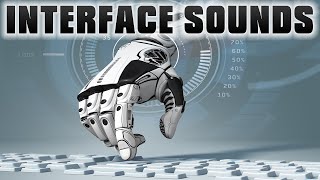 Interface Sound Effects  Futuristic Computer Sci Fi Sound Effects  HUD amp UI Sounds [upl. by Alexandr]