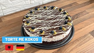 Torte per Bajram me kokos dhe cokollate  Kokostorte [upl. by Inatsed885]