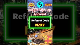 Bitget Referral Code NZXY 🔥 Get Your New User Bonus NOW  Easy Bitget Account Create amp Tutorial 🚀 [upl. by Kieryt]