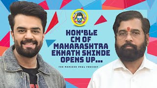 Honorable CM Of Maharashtra Eknath Shinde Opens Up  ManieshPaulOfficial [upl. by Kamilah413]