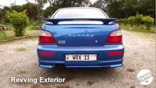 Subaru Impreza WRX ll Bugeye ll Exhaust Tour ll LOUD [upl. by Nafri676]