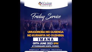 🔴LIVE  FOURSQUARE TV II FRIDAY SERVICE WITH REV PASTOR GISA CADEAU 06 092023 [upl. by Ducan]