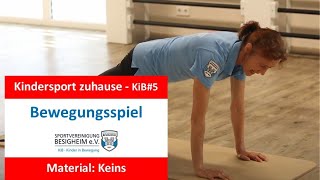 Kindersport zuhause  KiB 5 „Nachbarländer kennenlernen“ Spiel [upl. by Sup]