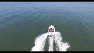 Bull bay to amlwch port to llaneilian following a speed boat dji phantom 3 pro [upl. by Power]