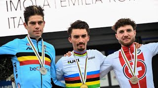 Cyclisme sur route  le Français Julian Alaphilippe sacré champion du monde à Imola [upl. by Aip]