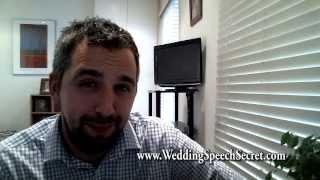 6 Tips To Deal With Wedding Speech Nerves [upl. by Eceerehs]