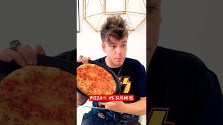 PIZZA VS SUSHI 🍕🍣 viralvideo pizza sushi comedy [upl. by Risser]