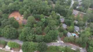 Aerial view of Atlantas Chastain Park [upl. by Moir481]