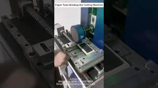 Carton Box Paper Tube Can Window Die Cutting Punching Machine [upl. by Allegna]