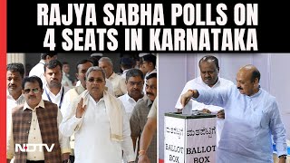 Rajya Sabha Polls In Karnataka Congress MLAs Moved To Bengaluru Hotel Will JDS Manage A Win [upl. by Ecirtnuahs]