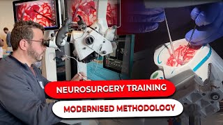 Neurosurgery Training Made Easy  Modernised training methodology  Simulation Training Setup [upl. by Ecnaled]