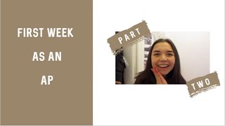 First Week as an Assistant Psychologist PT 2  Week in the Life Vlog 95 [upl. by Celine392]