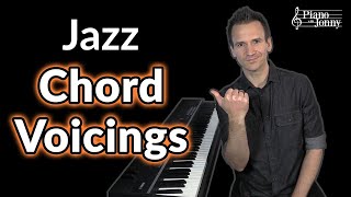 Jazz Chord Voicings EVERYTHING you need to know [upl. by Derwin]