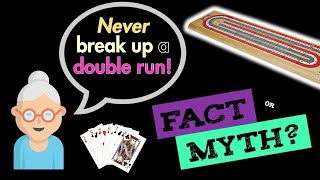 Should Double Runs Always Be Kept Heres The Answer  Cribbage Strategy [upl. by Volin]