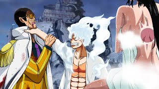 The Best Battle in One Piece The Four Emperors Luffy and Boa Hancock  3D2Y Anime One Piece Recaped [upl. by Felt]