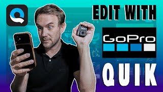 GOPRO QUIK App EDITING Tutorial  Complete edit FROM START TO FINISH [upl. by Ahcorb899]