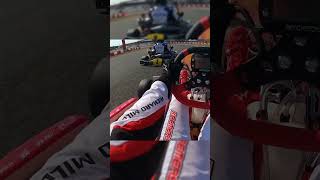 Karting With Daniel Riccardo kz karting kart racing race overtake pass formula1 [upl. by Mixam]